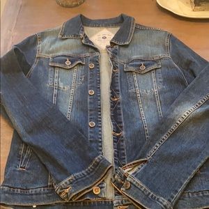 Men’s Distressed Denim jacket
